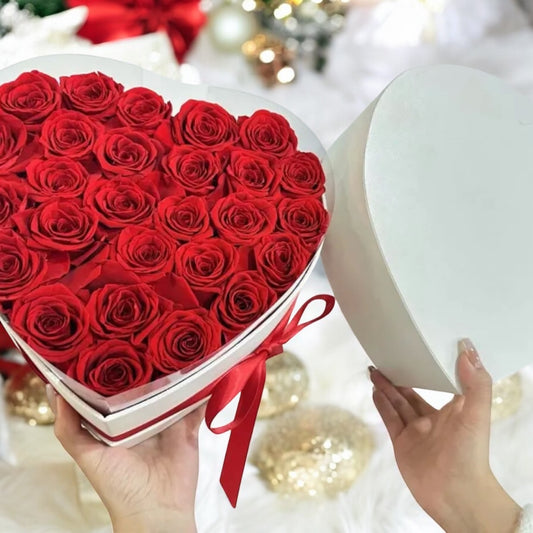 FOREVER ROSES HEART SHAPED
