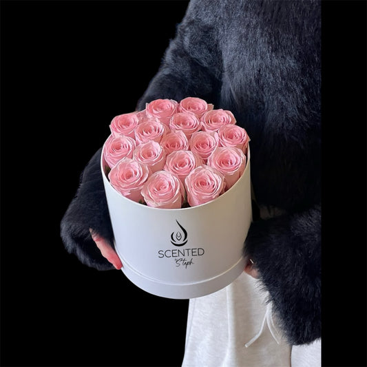 FOREVER ROSES ROUND GIFT SET