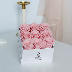 FOREVER ROSES BOUQUET (Square Gift Box)
