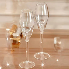 DIAMOND CHAMPAGNE GLASS