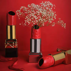 LIPSTICK RESIN VASE (SMALL)